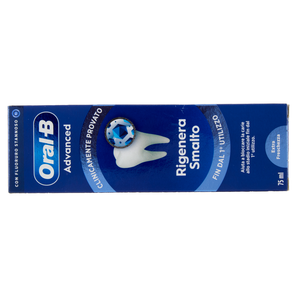 Oral-B Advanced Dentifricio Rigenera Smalto Extra Freschezza 75 ml