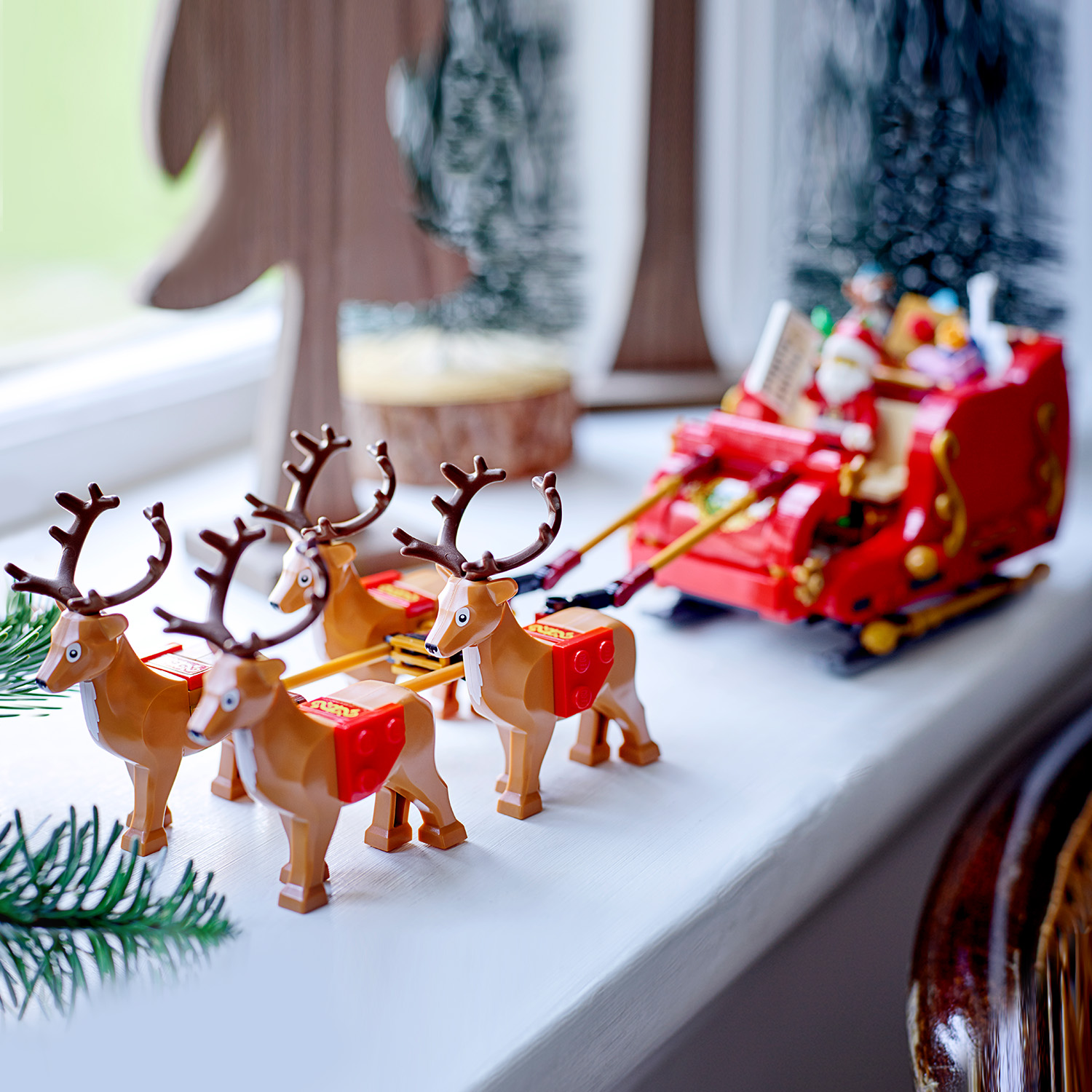 LEGO Iconic La slitta di babbo Natale