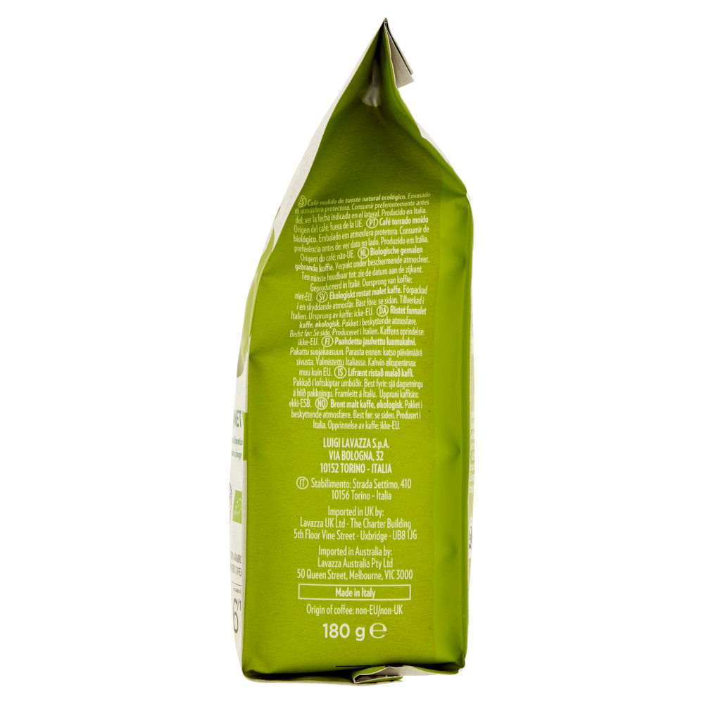 Lavazza iTierra! Bio-Organic For Planet Caffè Macinato 180 g