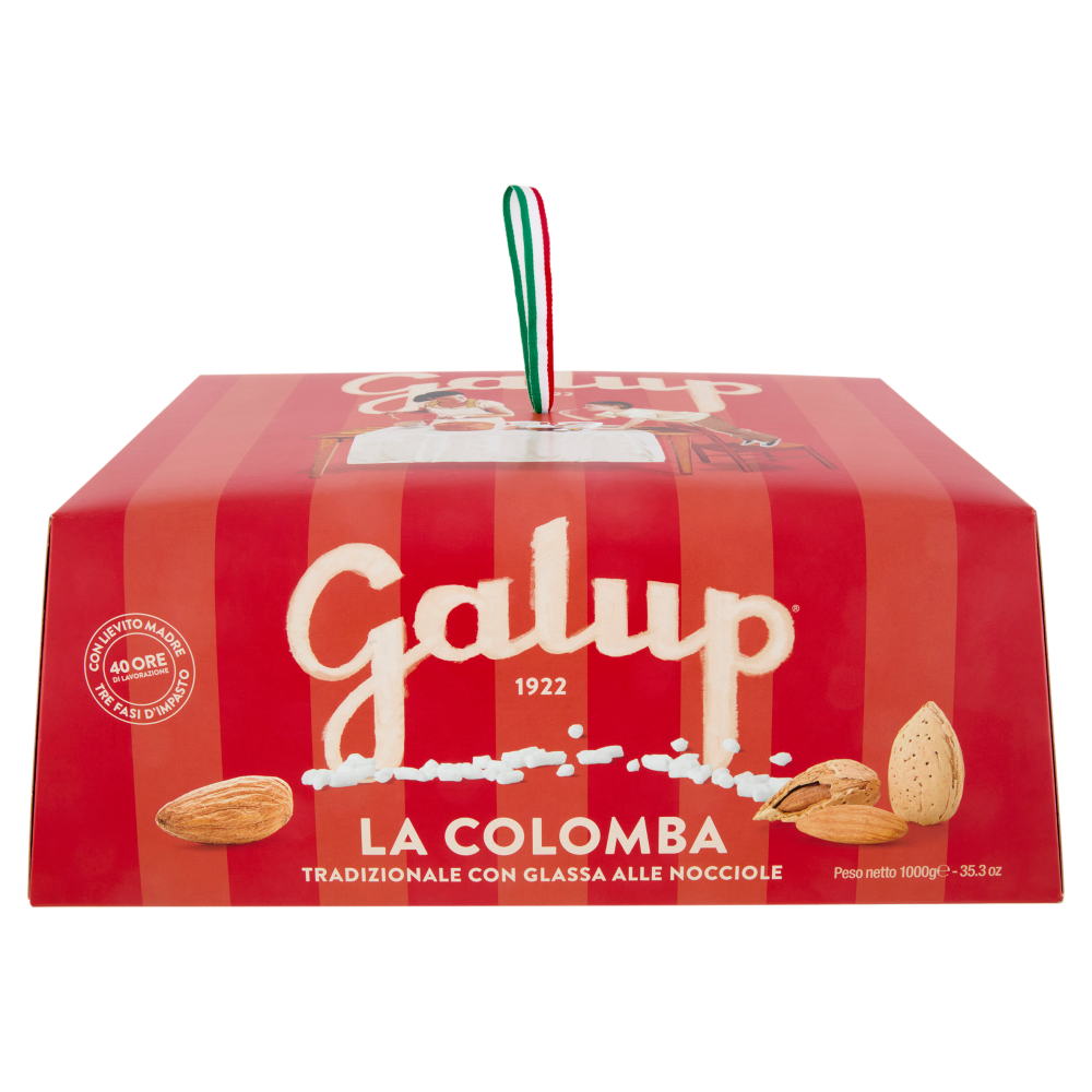 Galup la Colomba Tradizionale con Glassa alle Nocciole 1000 g
