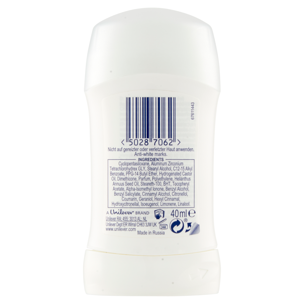 Dove invisibledry clean touch 40 ml