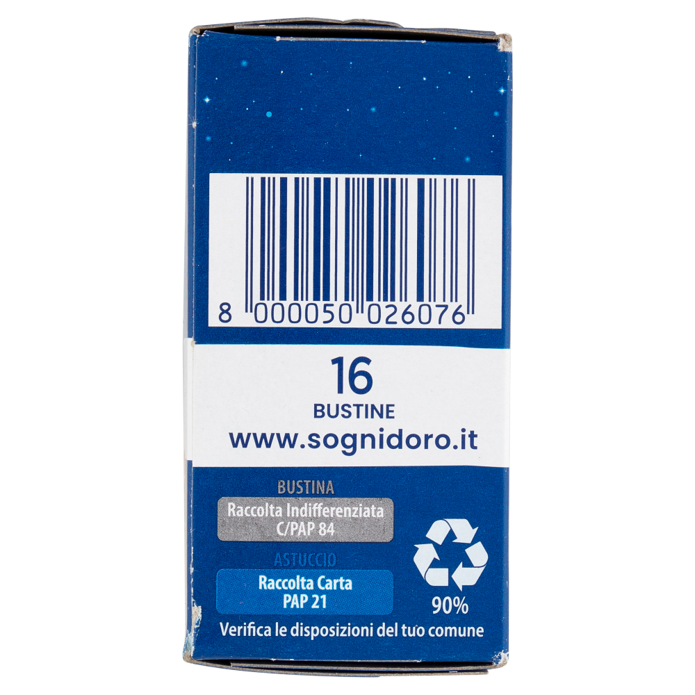 Sognid'oro Plus le Camomille Melatonina bustine 16 x 4 g