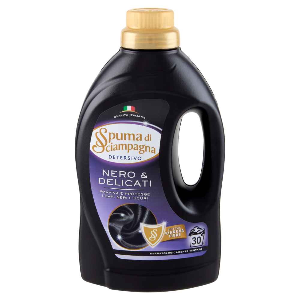 Spuma di Sciampagna Detersivo Nero & Delicati 1350 ml