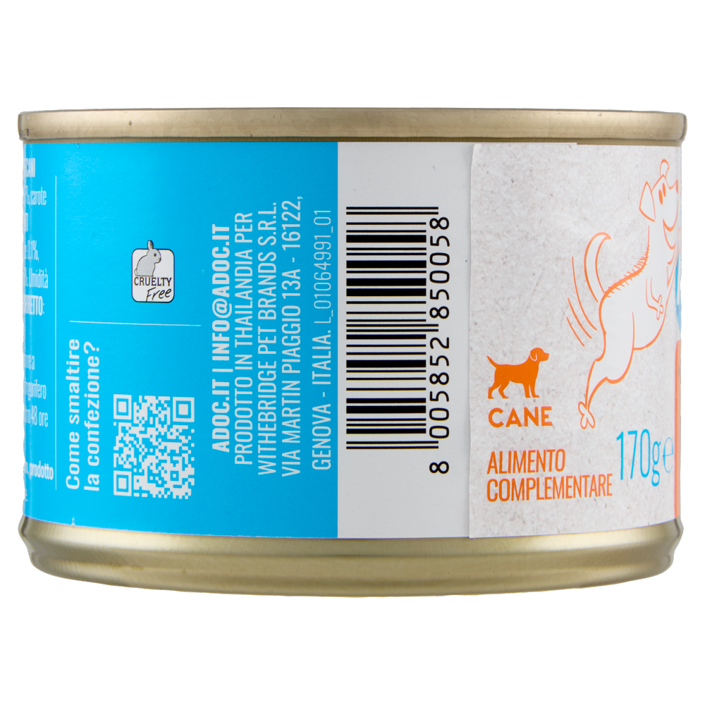 ADoC For Dogs Naturally Premium Filetti di Pollo in Gelatina 170 g