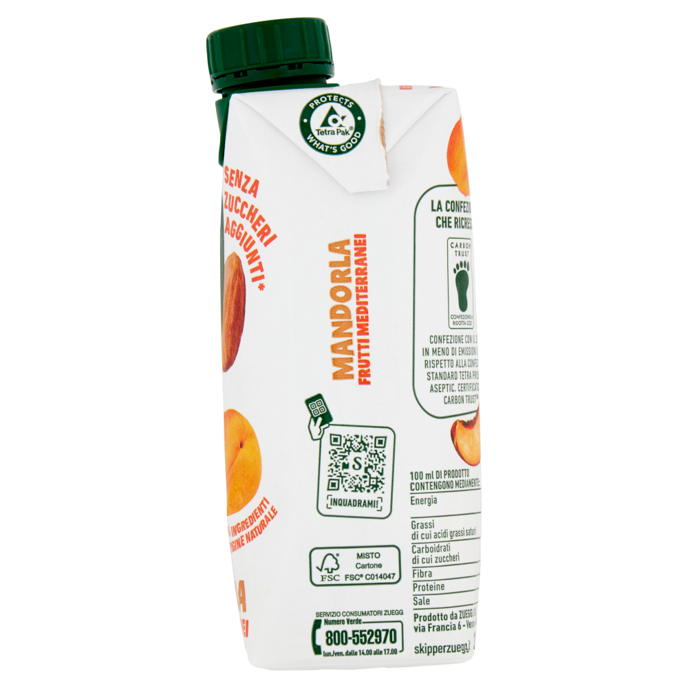 Zuegg Skipper Mandorla Frutti Mediterranei 330 ml