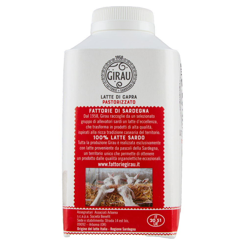 Girau Latte di Capra 100% Sardo 500 ml