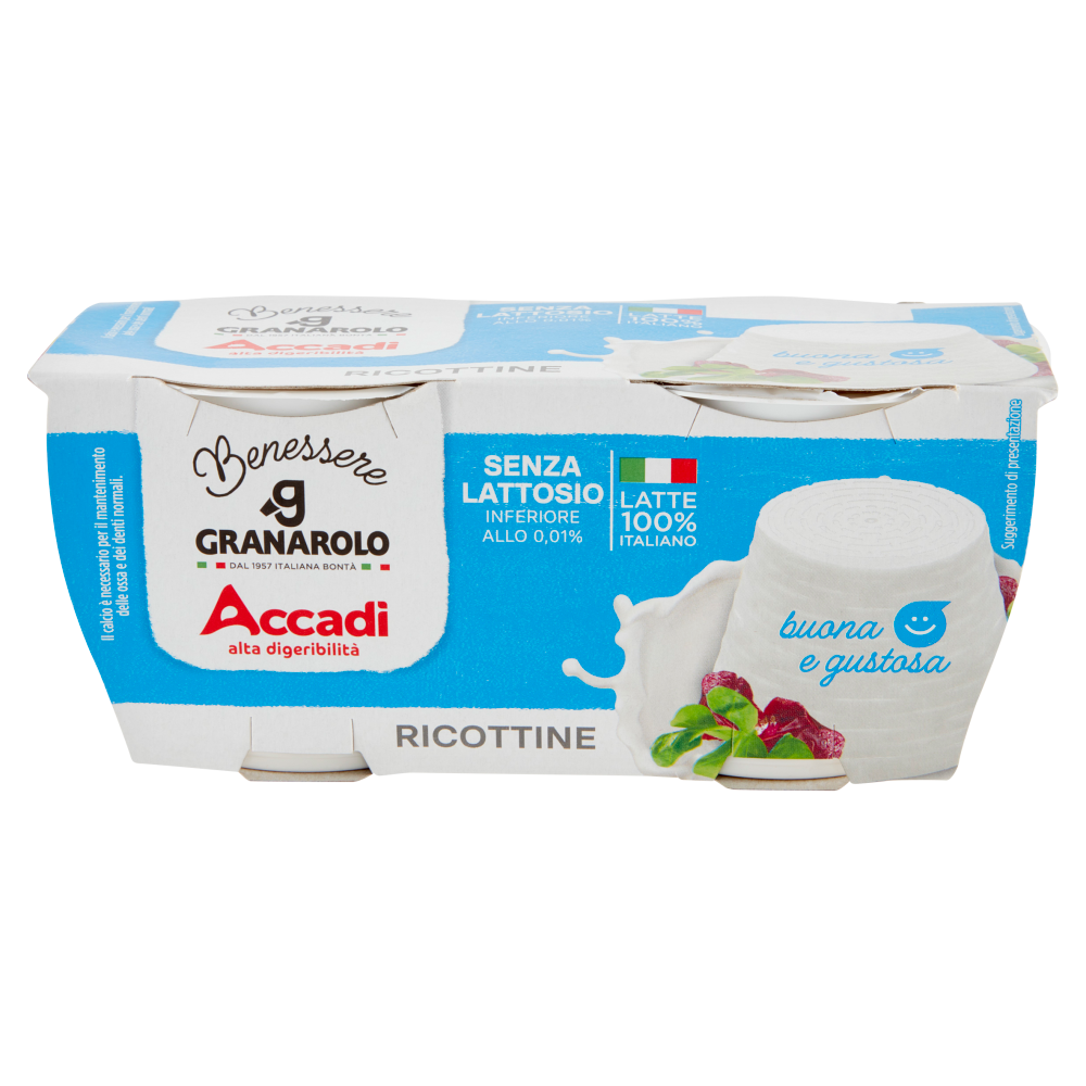 Accadì Benessere Ricottine 2 x 100 g