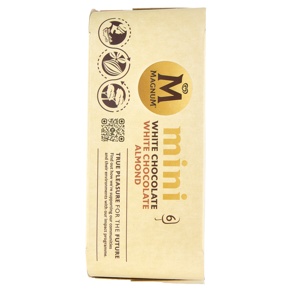 Magnum mini White Chocolate White Chocolate Almond 6 gelati 267 g