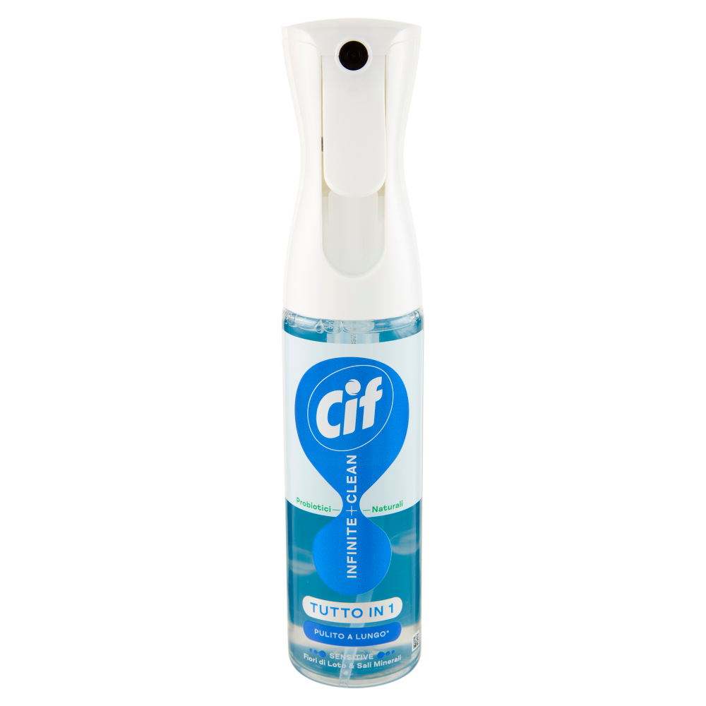 Cif Infinite + Clean Tutto in 1 Sensitive Fiori di Loto & Sali Minerali 280 ml