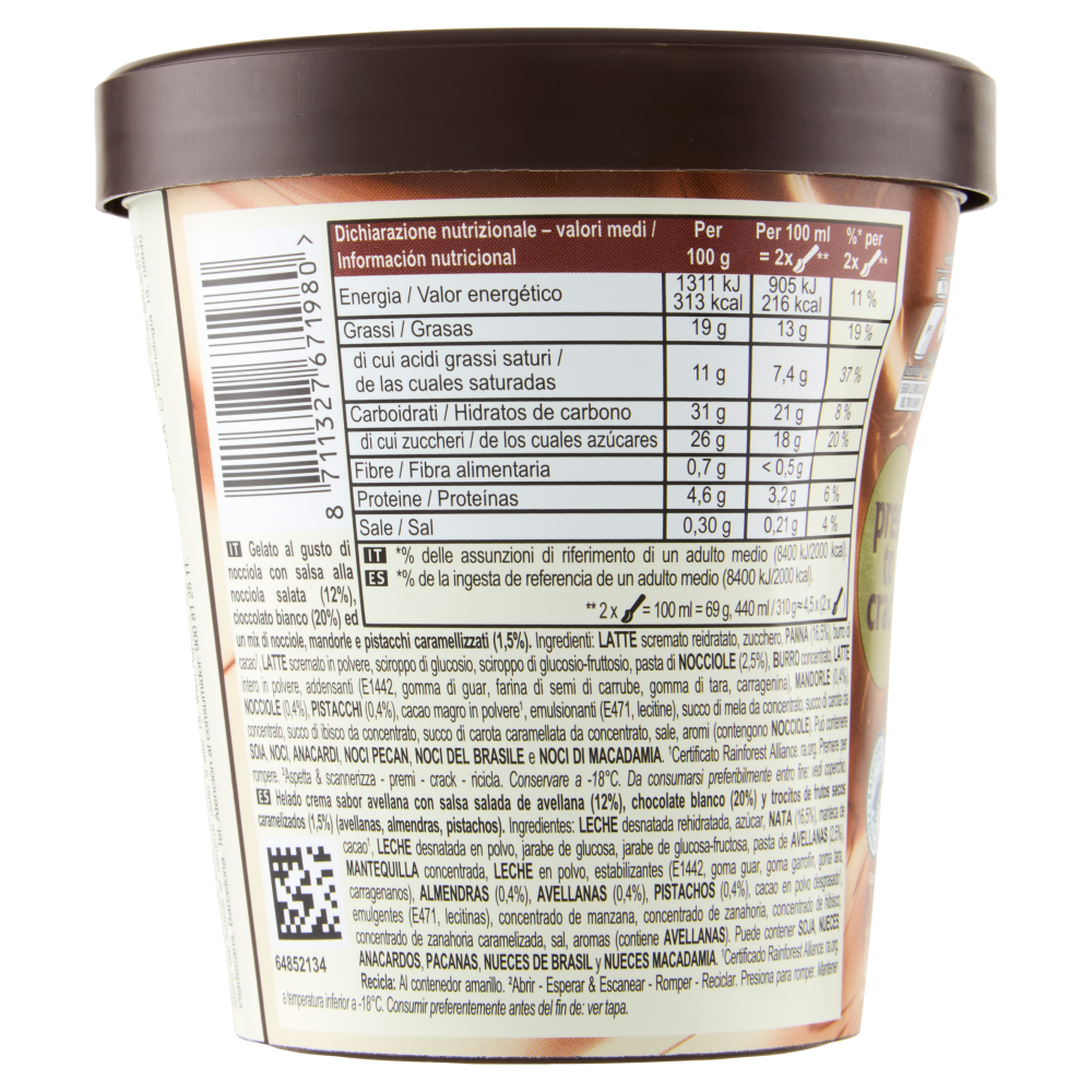 Magnum Utopia Double Hazelnut 310 g