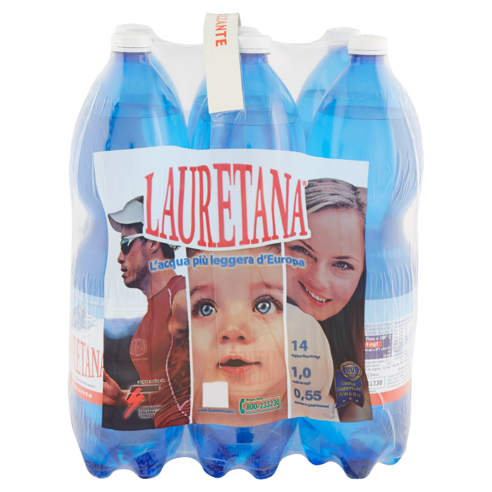 Lauretana frizzante 6 1500 ml