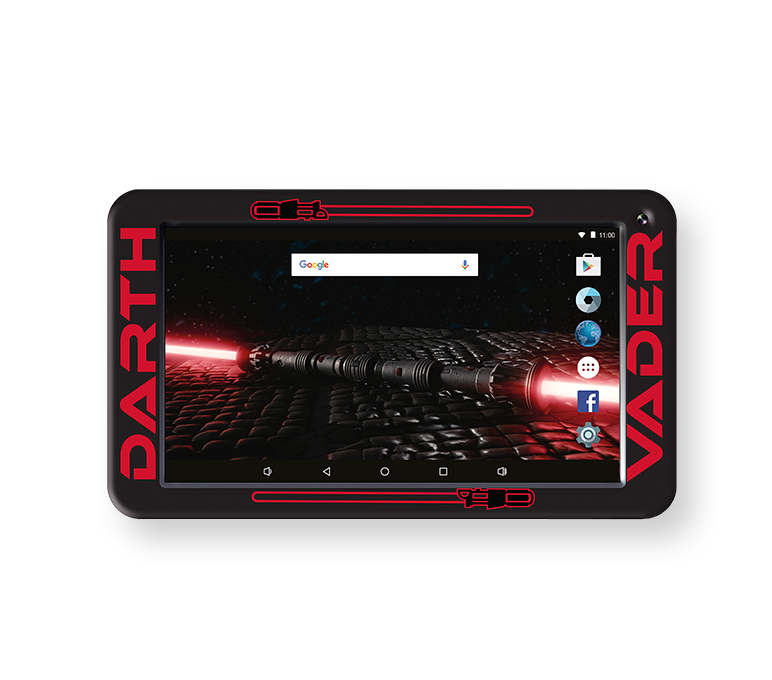 eSTAR Star Wars Rockchip 8 GB 17,8 cm (7") 1 GB Wi-Fi 4 (802.11n) Android 6.0 Nero, Rosso