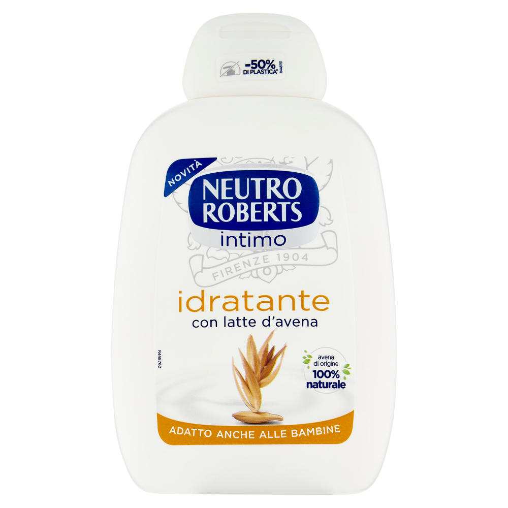 Neutro Roberts intimo idratante con latte d'avena 200 ml
