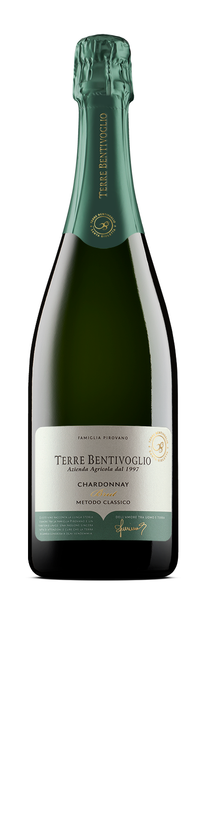 Chardonnay Brut Spumante Metodo Classico