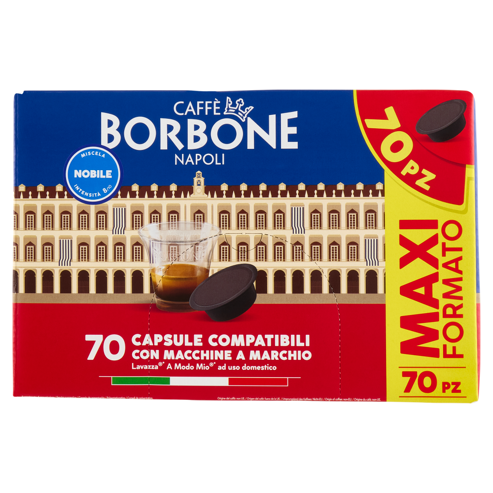 Caffè Borbone Miscela Nobile Capsule Compatibili Lavazza* A modo Mio