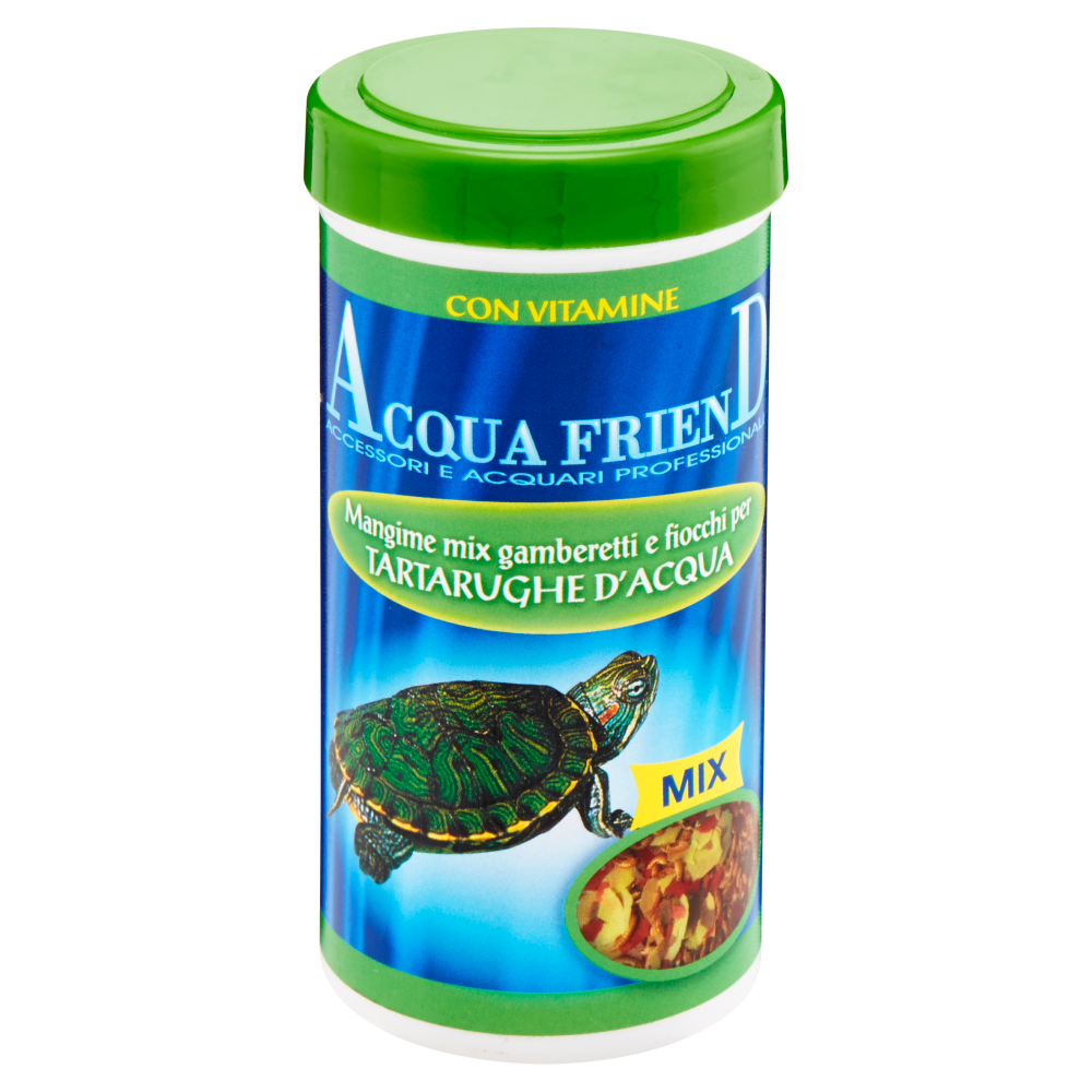 Acqua Friend Mangime mix gamberetti e fiocchi per Tartarughe d'Acqua 25 g