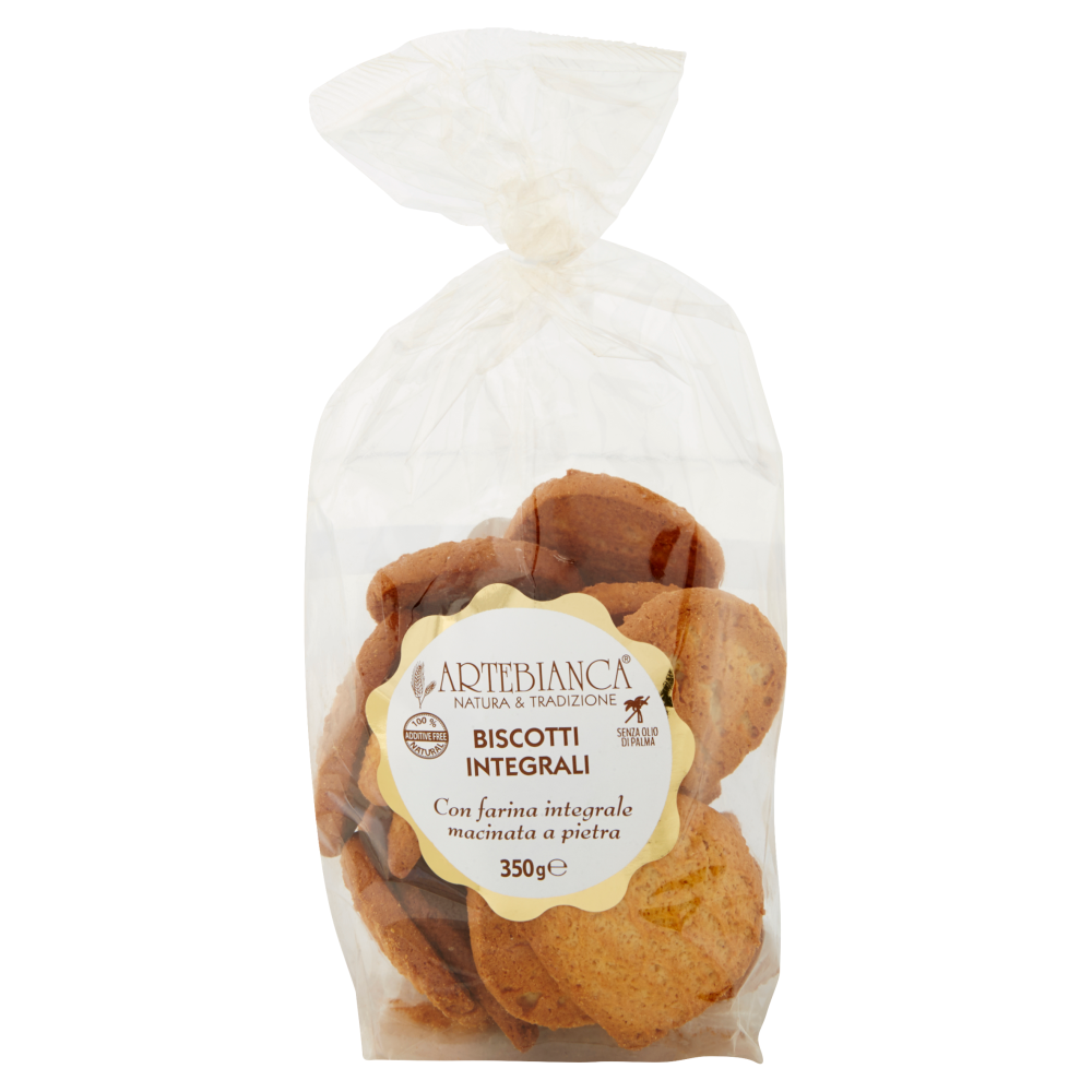 Artebianca Biscotti Integrali 350 g