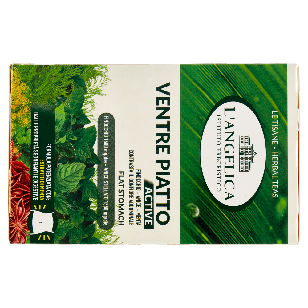 L'Angelica Le Tisane Ventre Piatto Active 18 Filtri 36 g