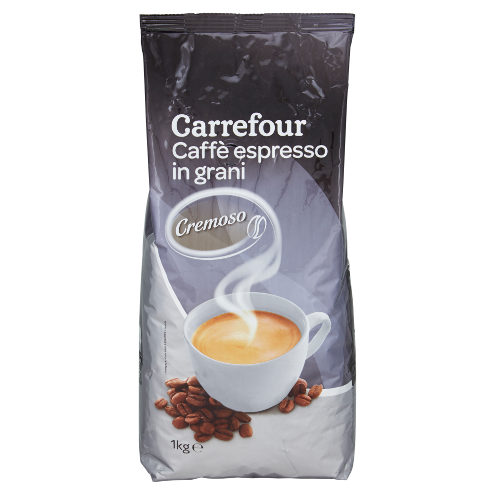 Carrefour Caffè espresso in grani Cremoso 1 kg