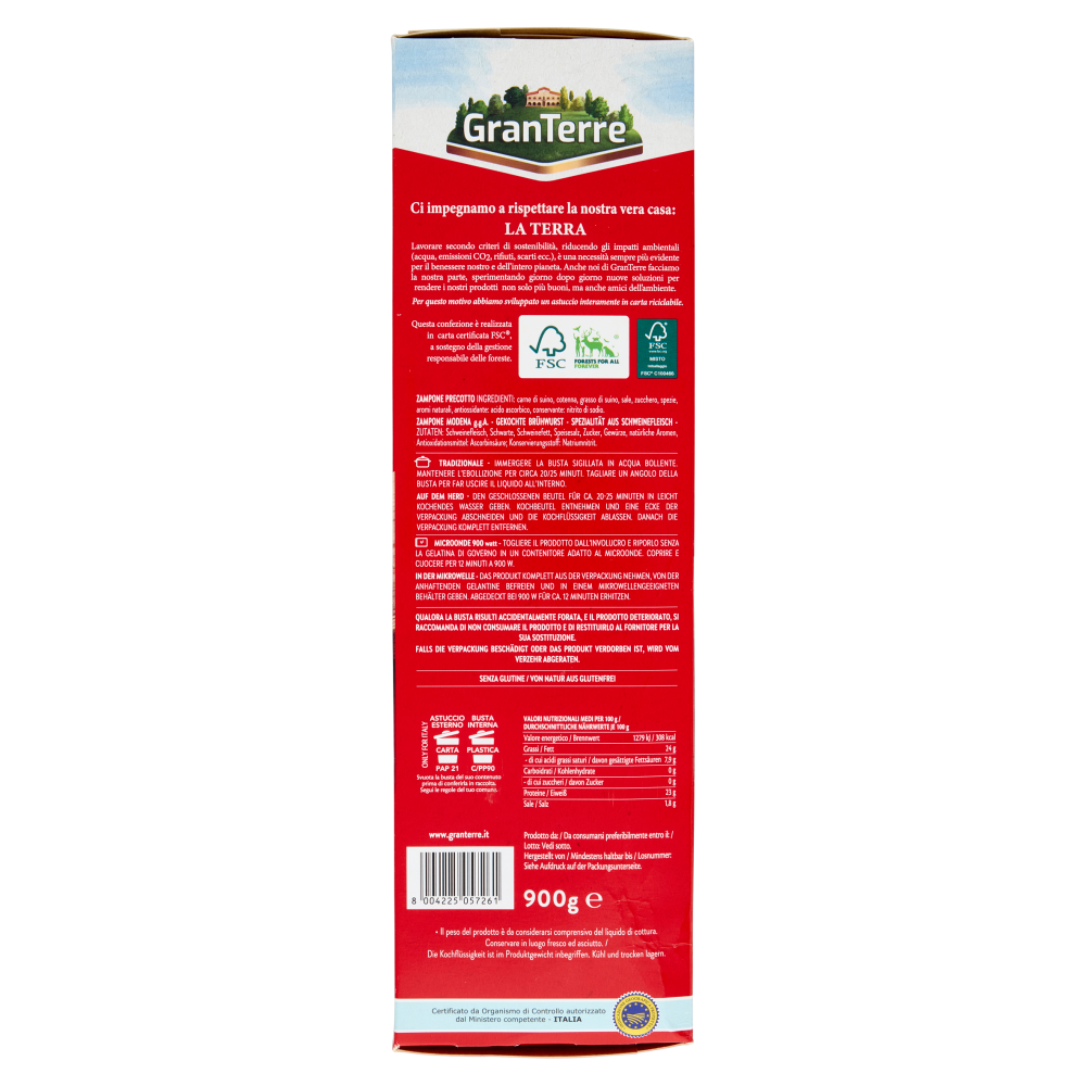 Casa Modena lo Zampone Modena IGP 900 g