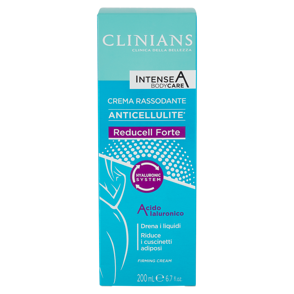 Clinians Intense A Bodycare Crema Rassodante Anticellulite* Reducell Forte 200 mL