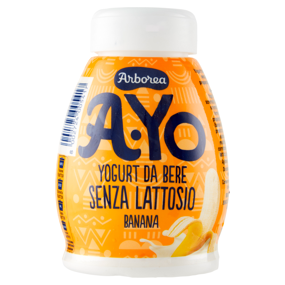 Arborea A-Yo Yogurt da Bere Senza Lattosio Banana 200 g