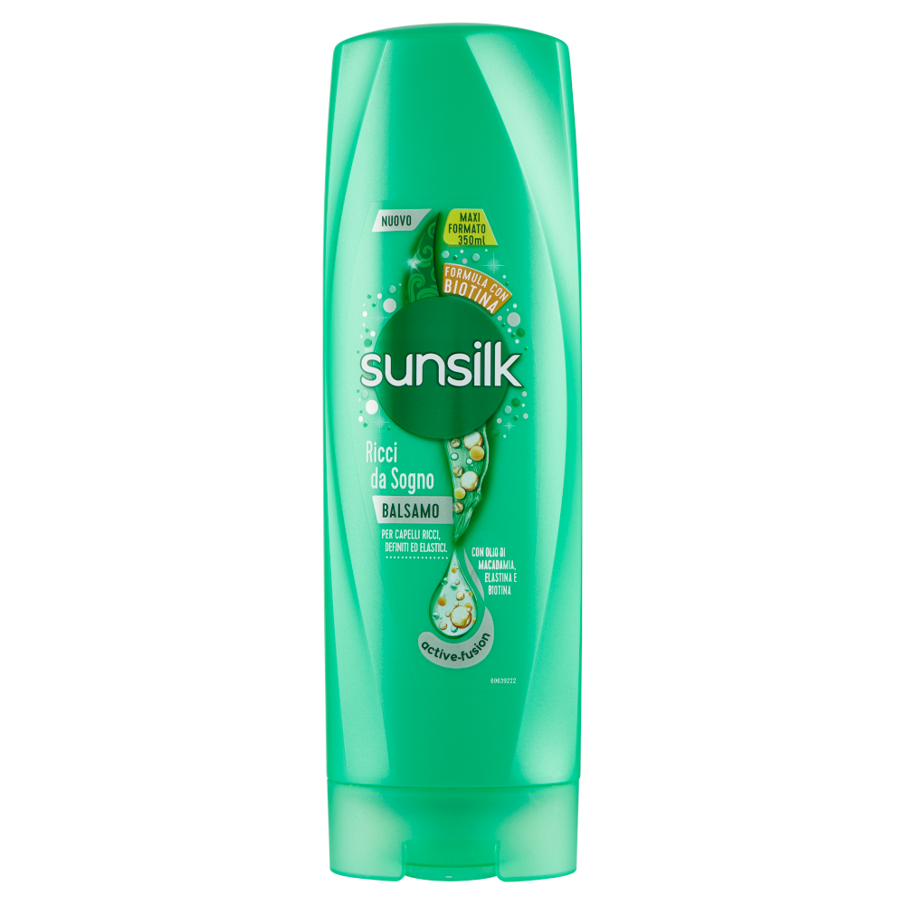 sunsilk Ricci da Sogno Balsamo per Capelli Ricci, Definiti ed Elastici 350 ml