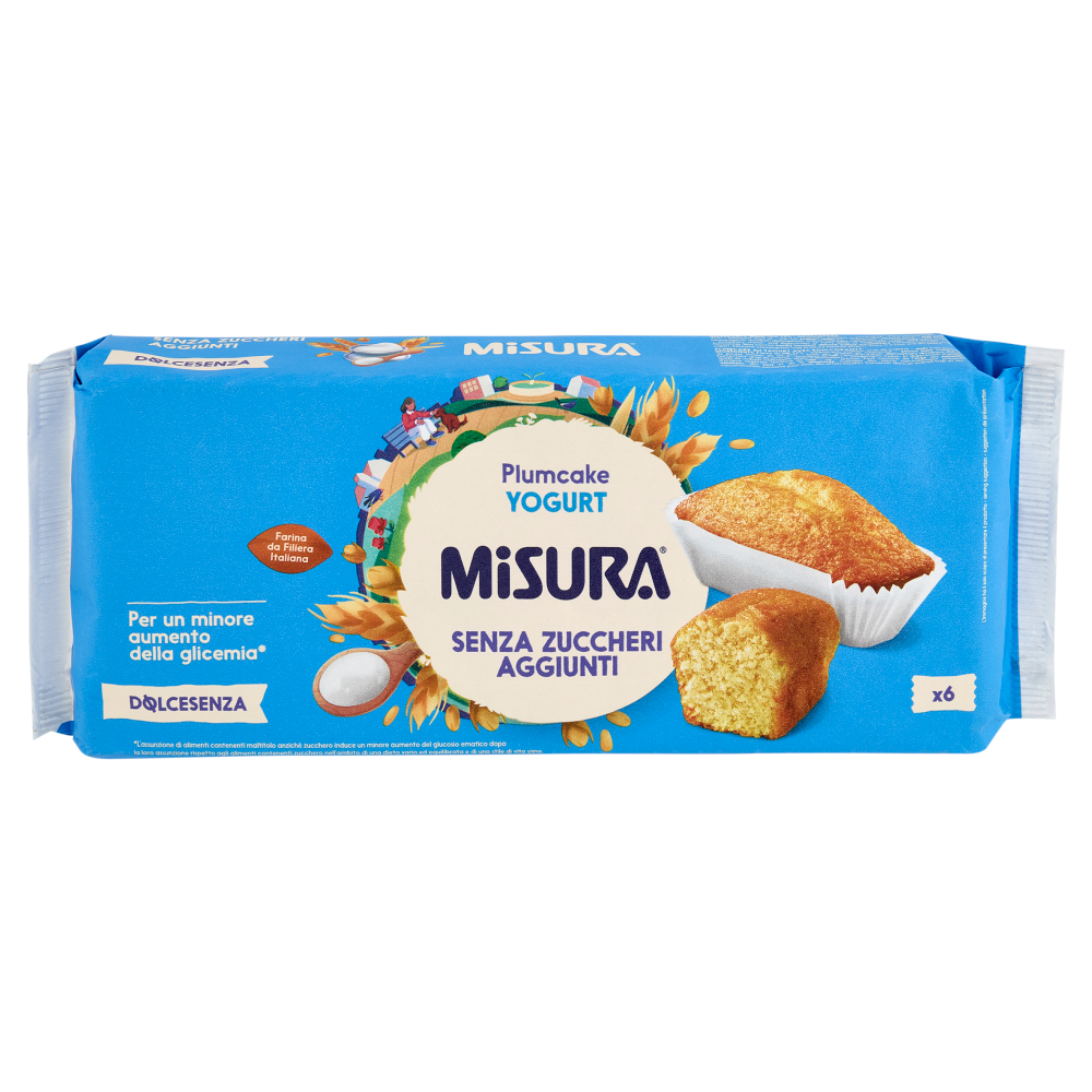 Misura Dolcesenza 6 Plumcake Yogurt 190 g
