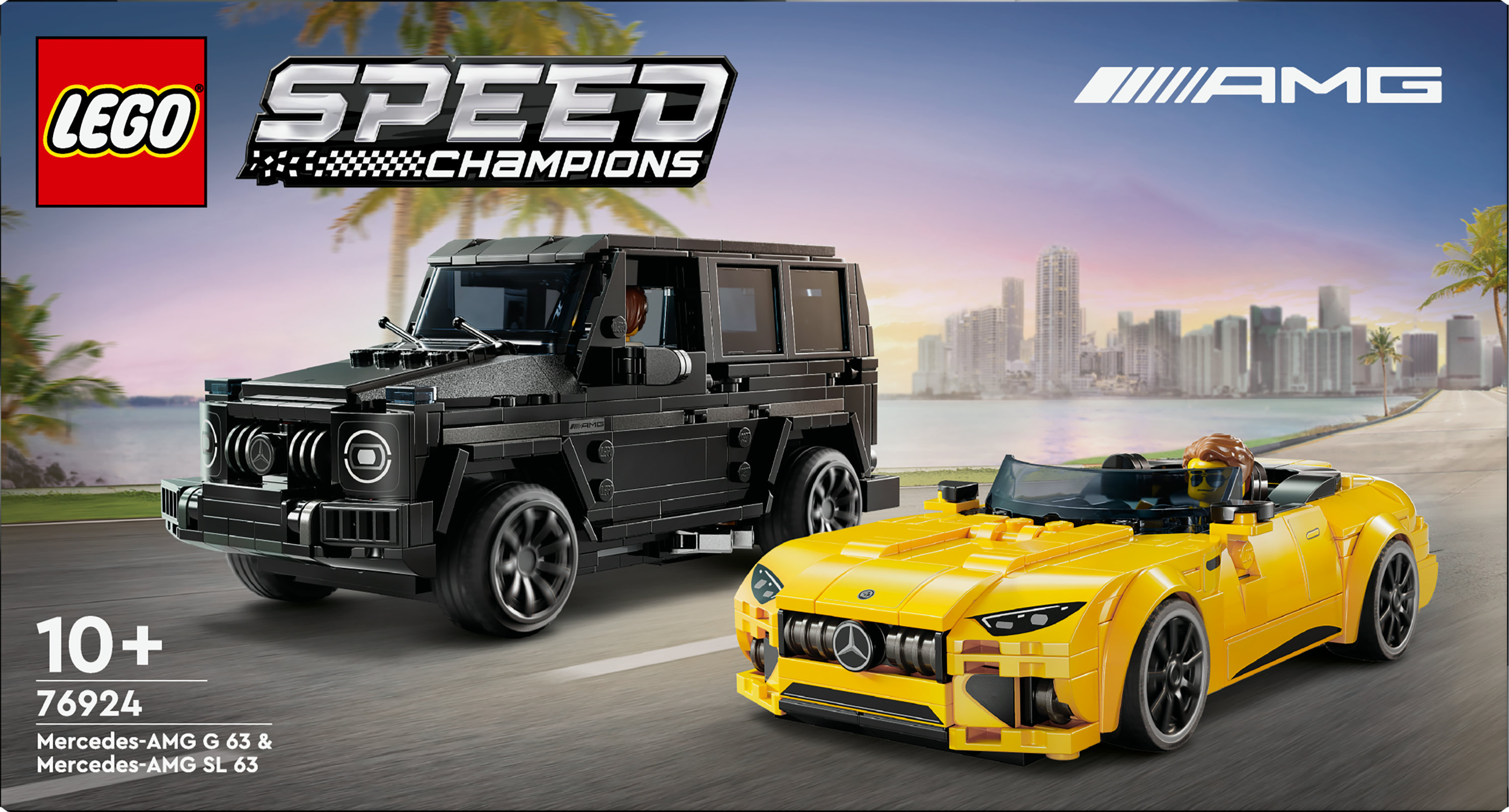 LEGO Speed Champions Mercedes-AMG G 63 e Mercedes-AMG SL 63