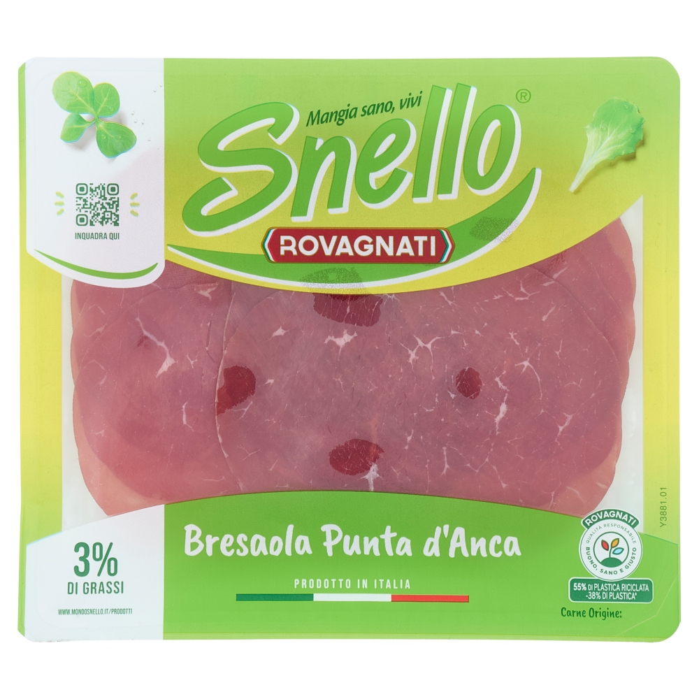 Rovagnati Snello Bresaola Punta d'Anca 70 g