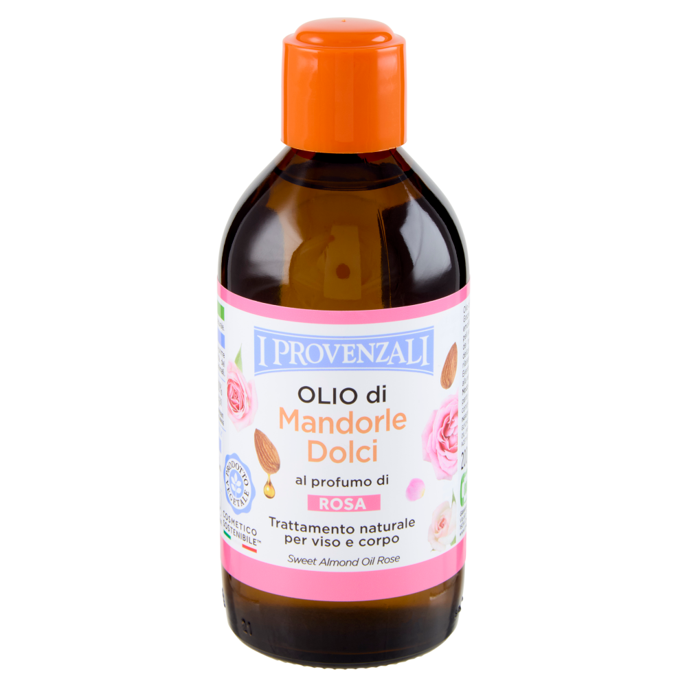 I Provenzali Olio di Mandorle Dolci al profumo di Rosa 200 mL