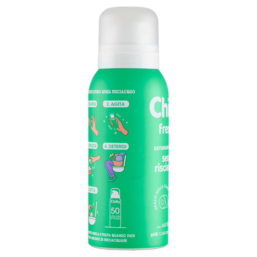 Chilly fresco Detergente Intimo senza risciacquo 100 ml