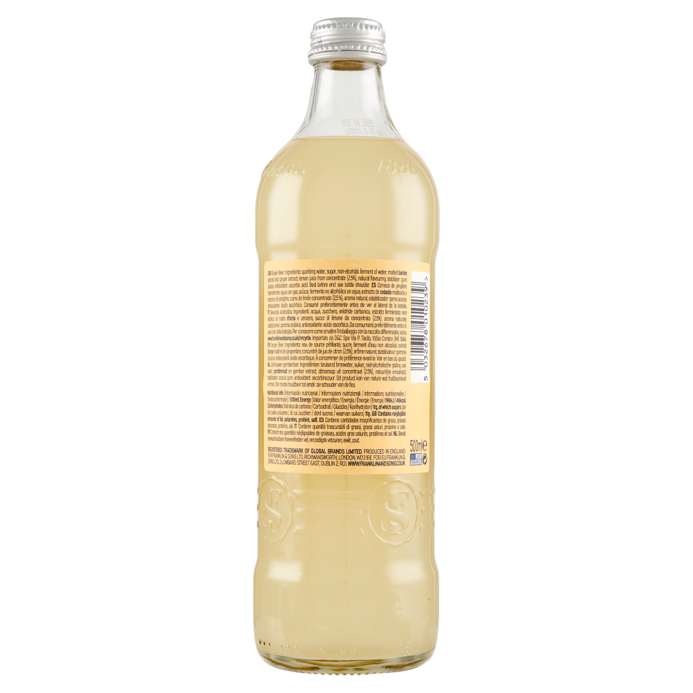Franklin & Sons Ltd Brewed Ginger Beer 500 ml