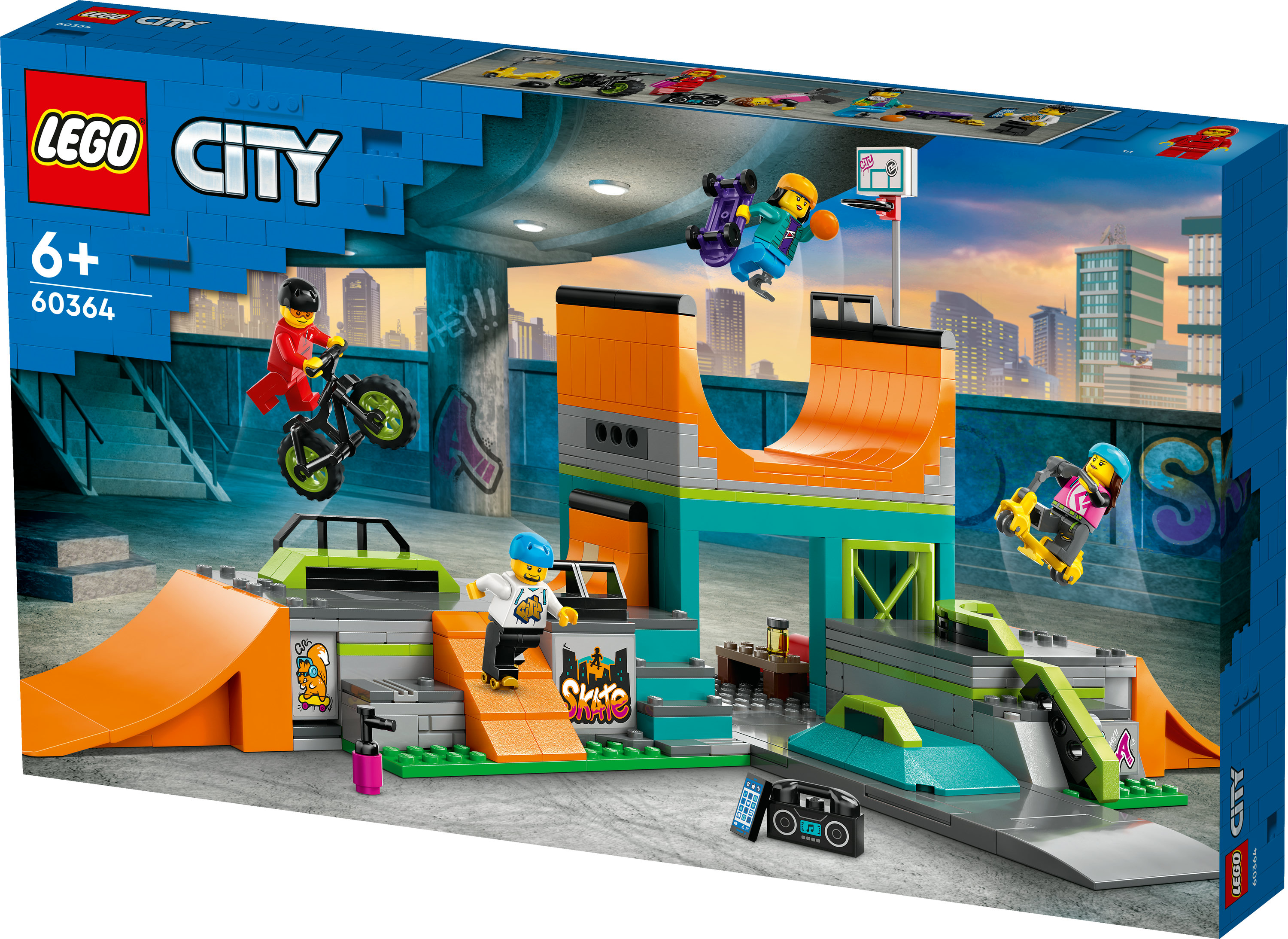 LEGO City Skate Park urbano