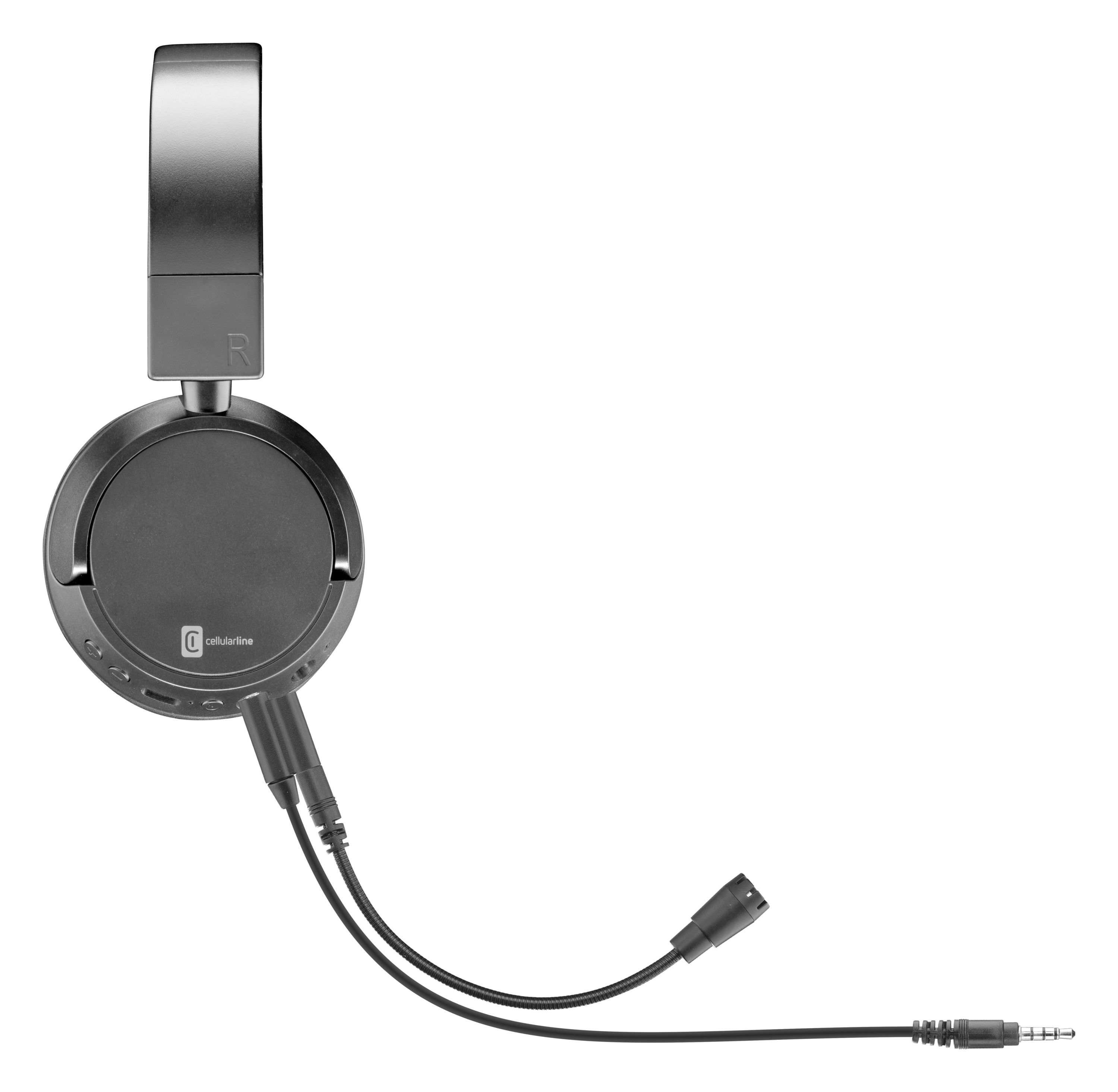 Cellularline HOME & OFFICE - TASK Cuffia con microfono rimovibile