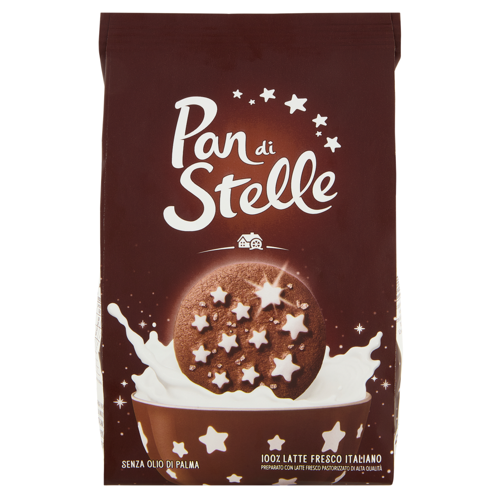 Pan di Stelle Biscotto al Cacao Nocciole e Latte Fresco 100% italiano 350g