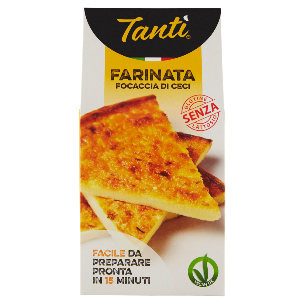 Tant&igrave; Farinata Focaccia di Ceci 210 g