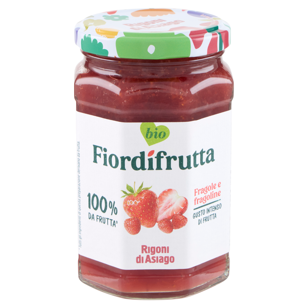 Rigoni di Asiago Fiordifrutta bio Fragole e fragoline 330 g