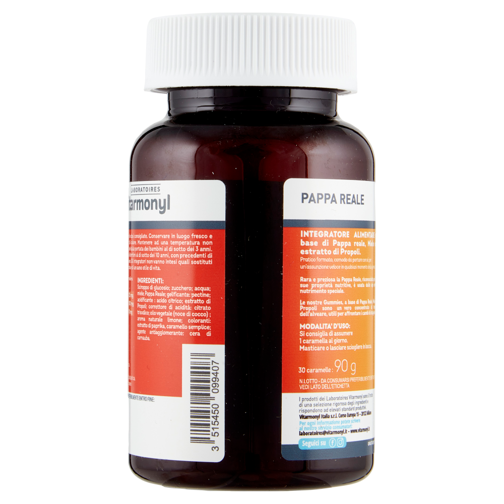 Laboratoires Vitarmonyl Gummies Pappa Reale 30 Gummies 90 g