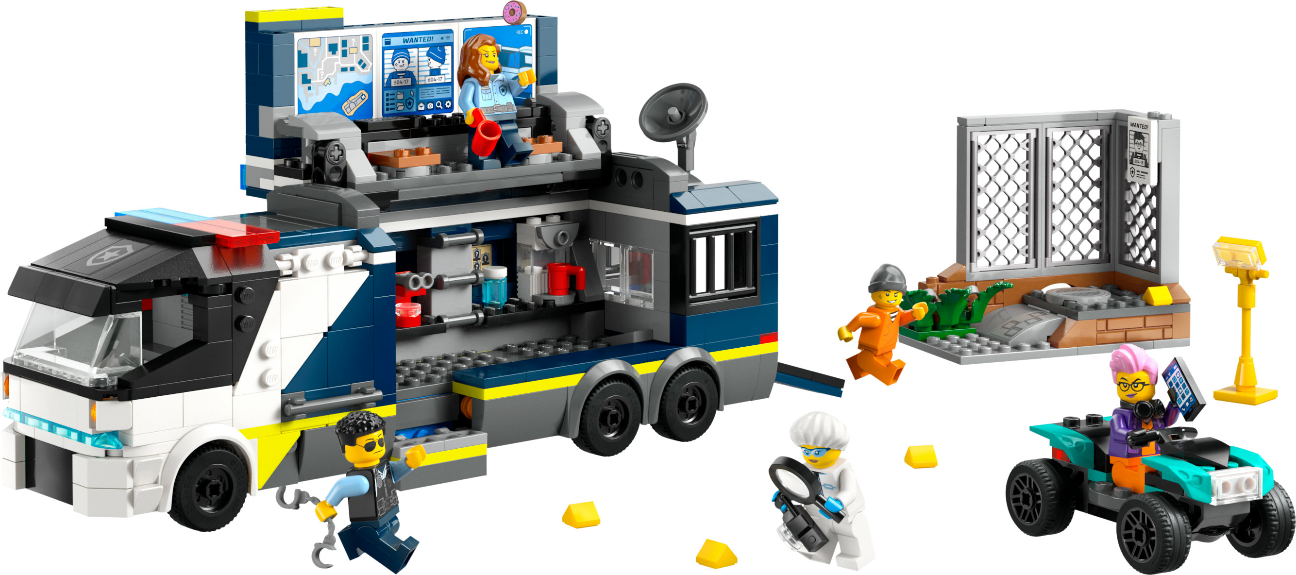 LEGO City Camion laboratorio mobile della polizia