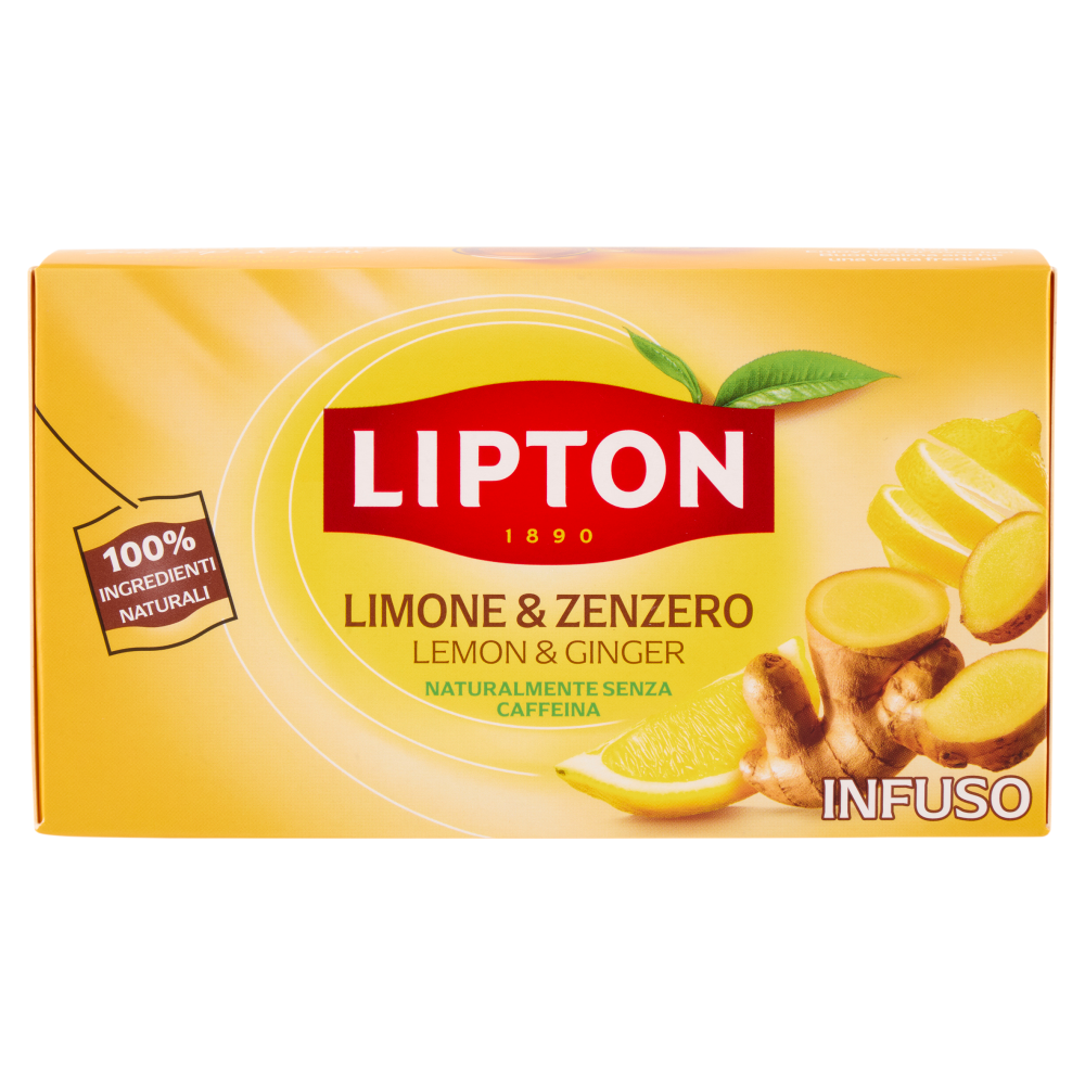 Lipton Limone & Zenzero Infuso 20 x 1,7 g