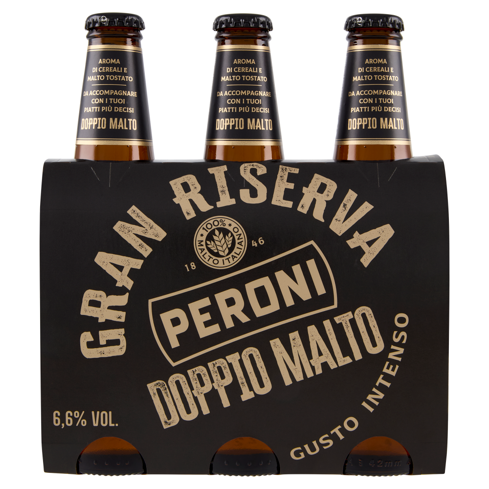 Peroni Gran Riserva Doppio Malto Birra 3 x 33 cl
