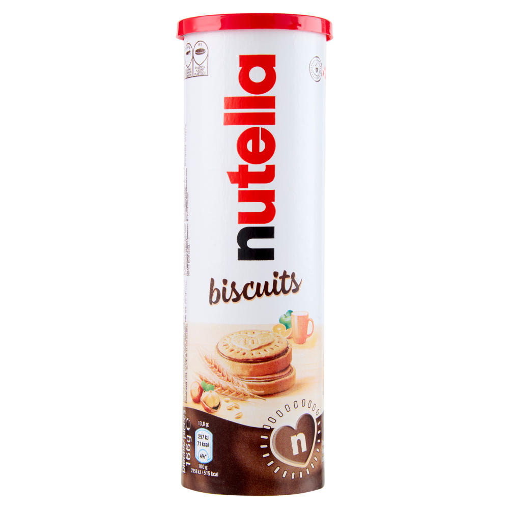 nutella biscuits 12 pezzi 166 g
