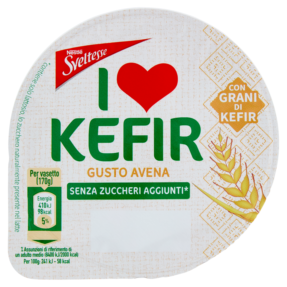 SVELTESSE I Love Kefir Pot Avena 1x170g