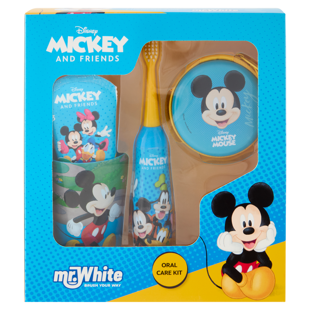 Mr. White Oral Care Kit Disney Mickey and Friends