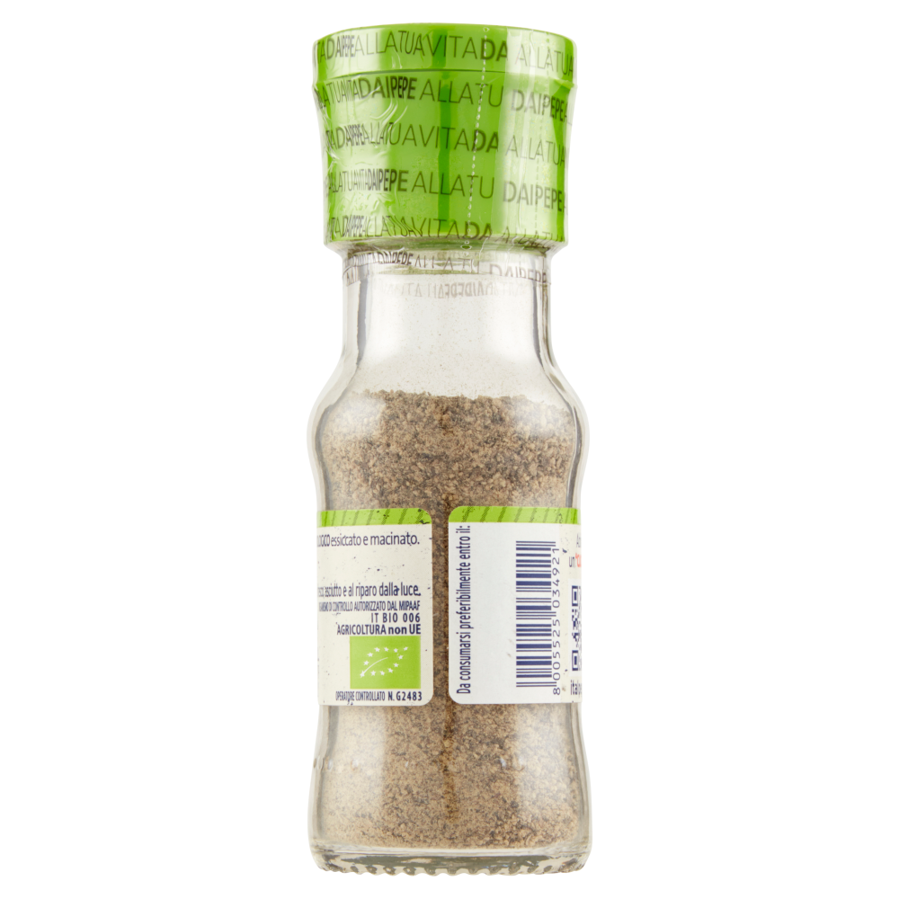 Italpepe Pepe Nero Macinato Bio 30 g