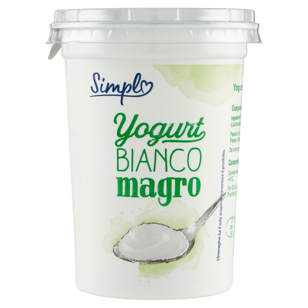 Simpl yogurt Bianco magro 500 g