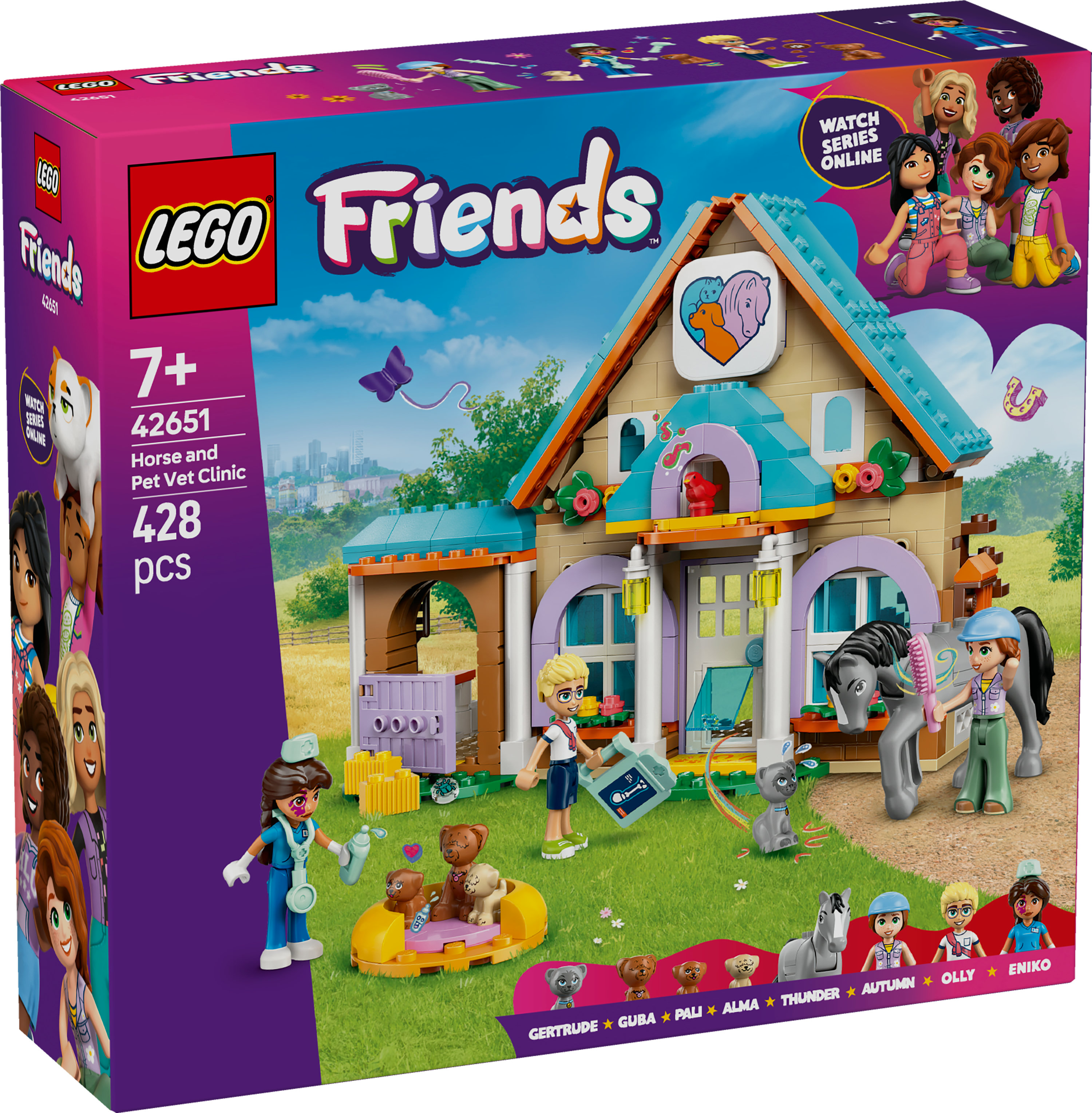 LEGO Friends Cavallo e clinica veterinaria