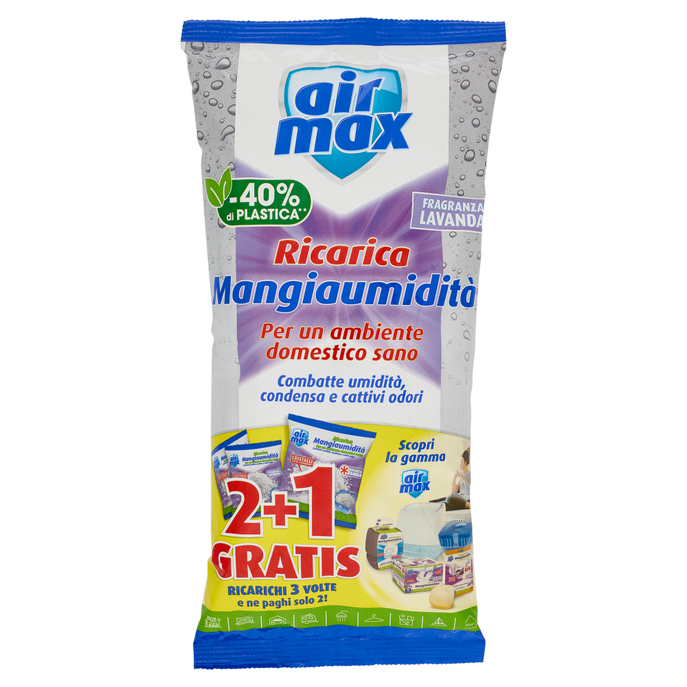 air max Mangiaumidità Ricarica Fragranza Lavanda 1350 g