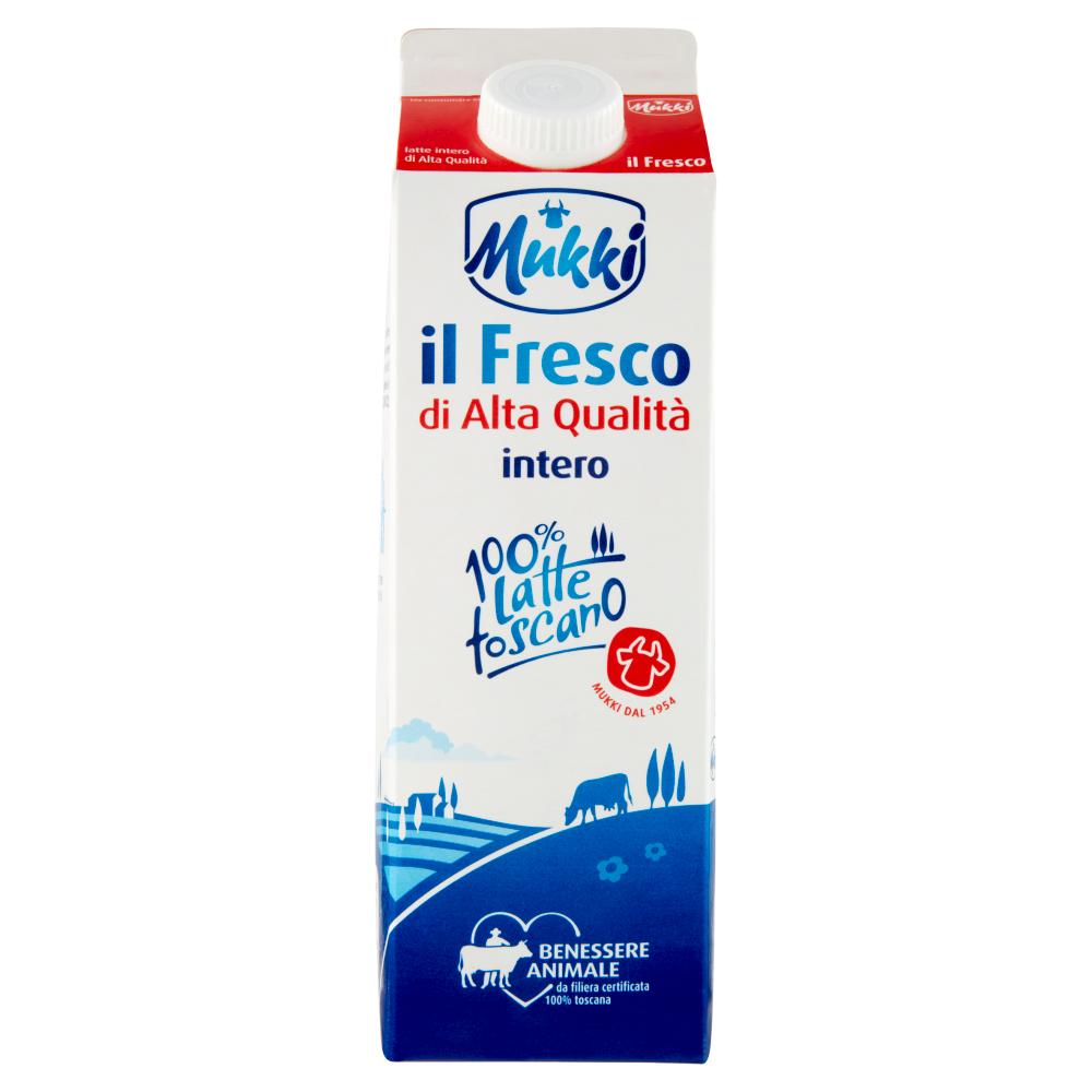 Mukki il Fresco di Alta Qualità intero 1 Litro